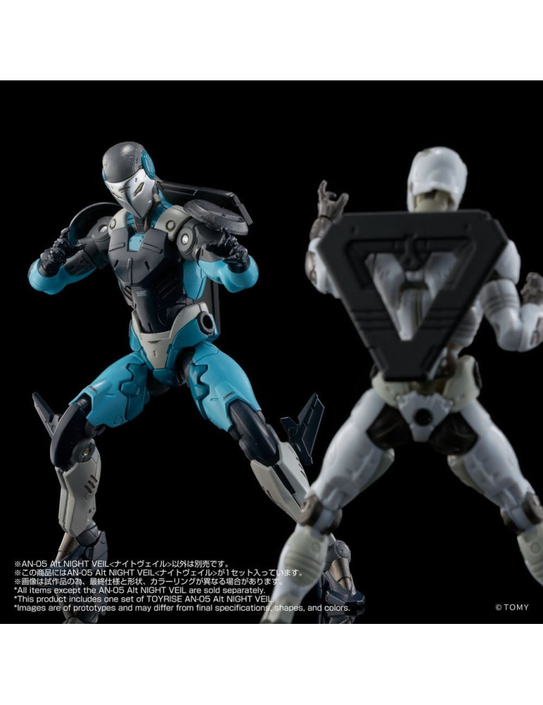 Takara Tomy - Altered Nano - figure An-05 Alt Night Veil