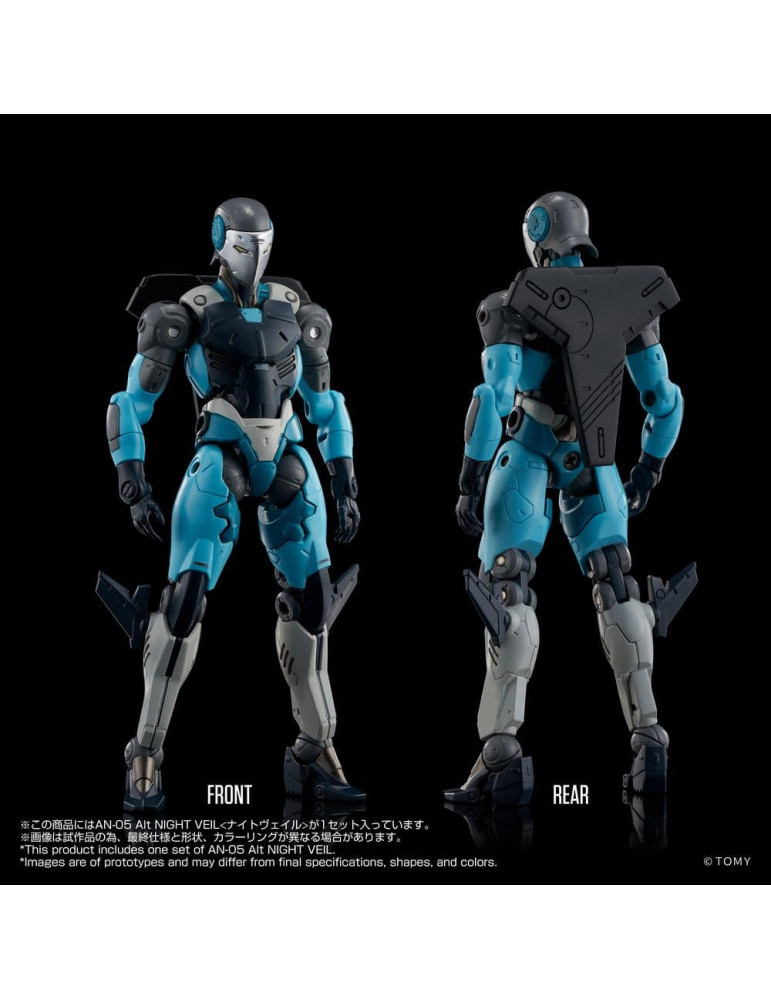 Takara Tomy - Altered Nano - figurine An-05 Alt Night Veil