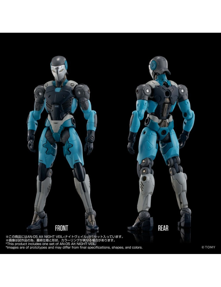Takara Tomy - Altered Nano - figure An-05 Alt Night Veil
