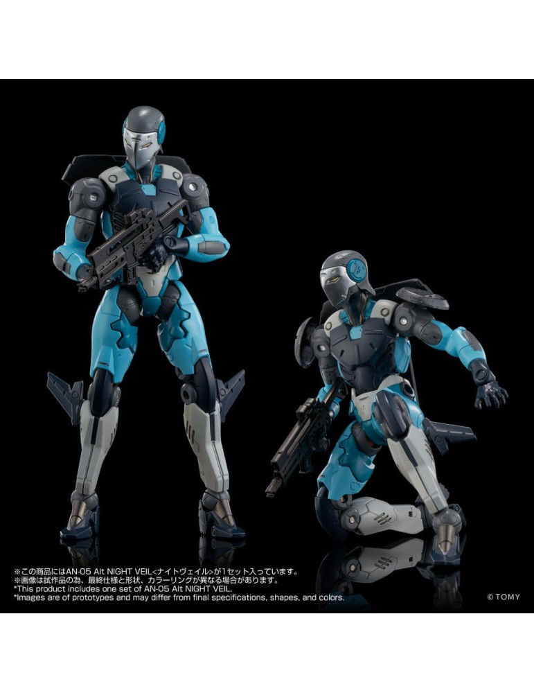 Takara Tomy - Altered Nano - figure An-05 Alt Night Veil