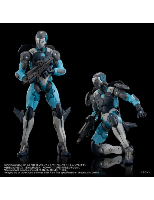 Takara Tomy - Altered Nano - figure An-05 Alt Night Veil