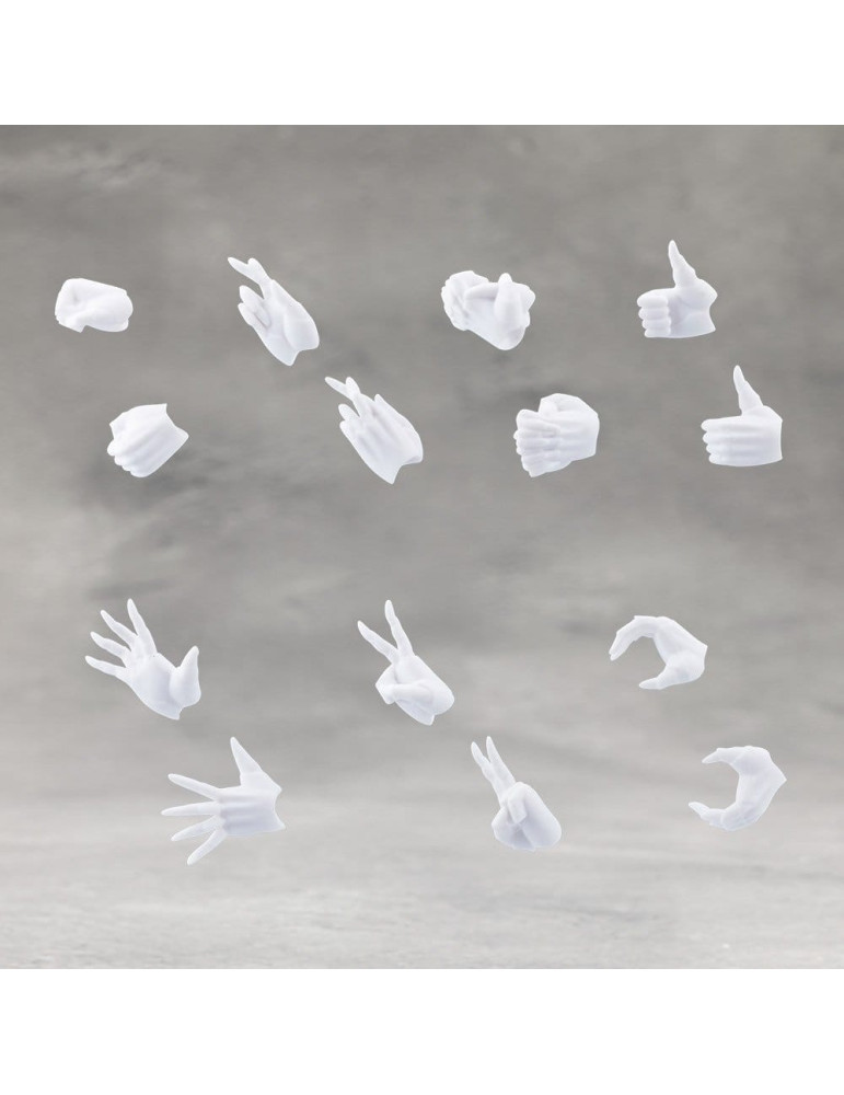 Kotobukiya - Megalomaria Unlimited Universe - accessoires Ex Hand Unit Female Type A WHITE Ver.