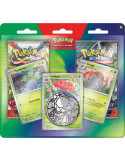 Pokémon Pack 2 boosters  + 3 carte promo : Mystherbe, d'Ortide et de Rafflesia (FR)