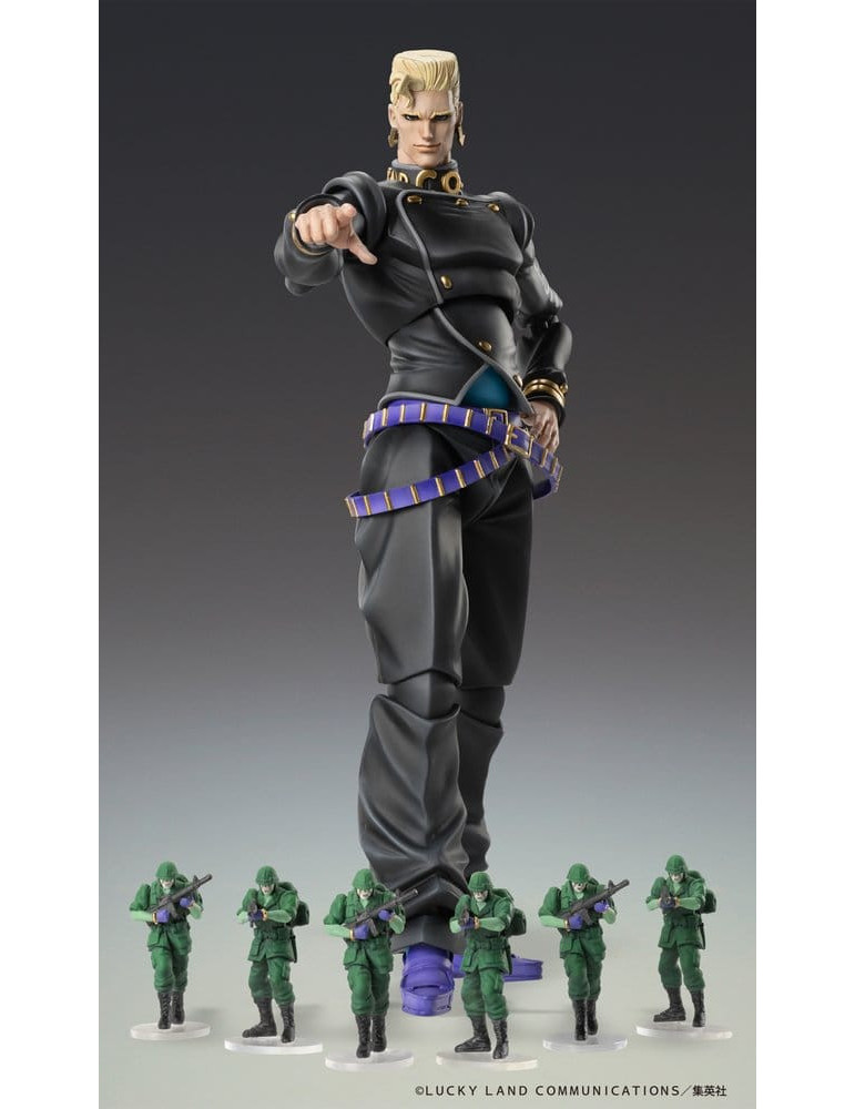Medicos Entertainment - JoJo's Bizarre Adventure: Diamond Is Unbreakable - figure Keicho Nijimura & Bad Company