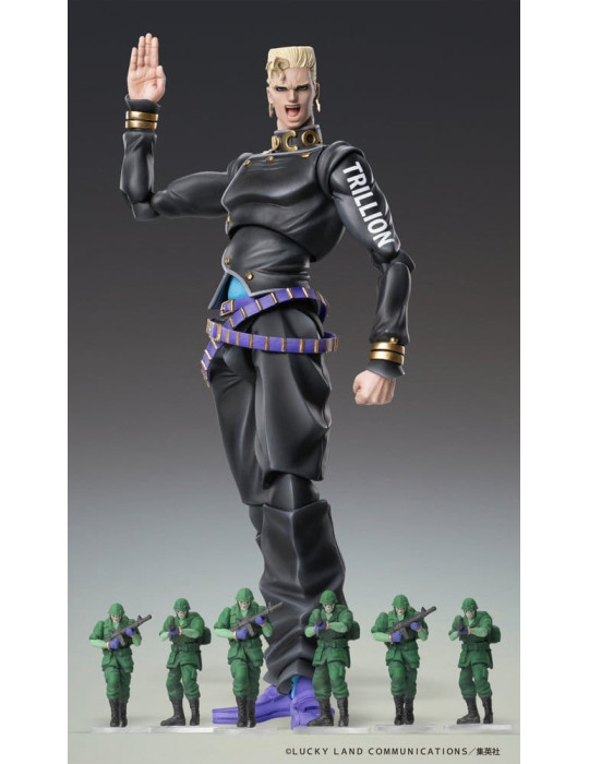 Medicos Entertainment - JoJo's Bizarre Adventure: Diamond Is Unbreakable - figure Keicho Nijimura & Bad Company