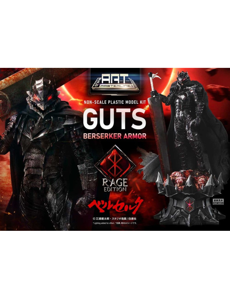 Prime 1 Studio - Berserk - Plastic Model Kit Build Art Masterline Guts Berserker Armor Rage