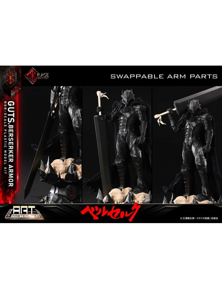 Prime 1 Studio - Berserk - Plastic Model Kit Build Art Masterline Guts Berserker Armor Rage