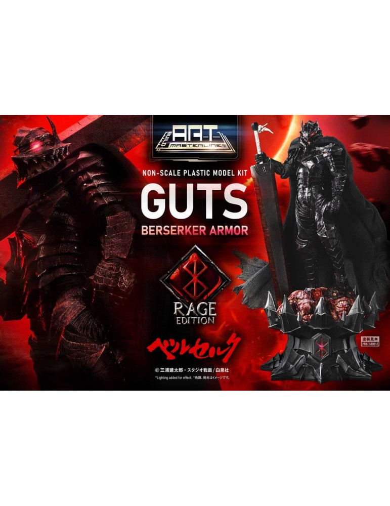 Prime 1 Studio - Berserk - Plastic Model Kit Build Art Masterline Guts Berserker Armor Rage