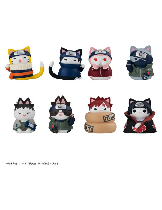 Megahouse - Naruto Mega Cat Project - mini-figures Nyaruto! Cats of Konoha Village Reboot