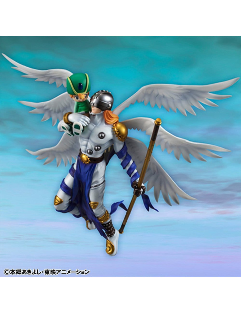 Megahouse - Digimon Adventure - figure Angemon & Takeru Takaishi
