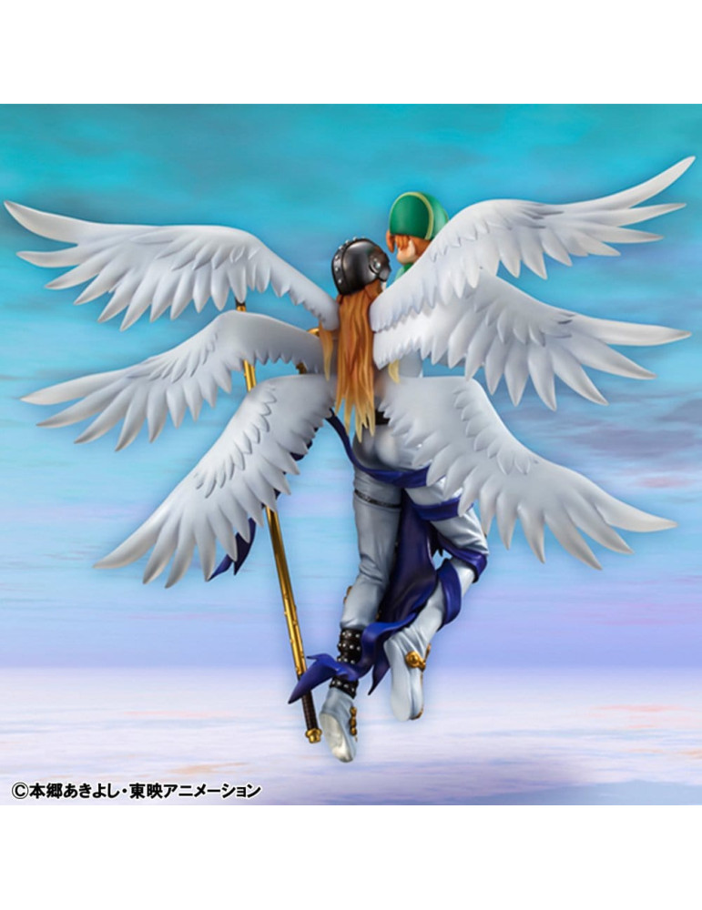 Megahouse - Digimon Adventure - figure Angemon & Takeru Takaishi
