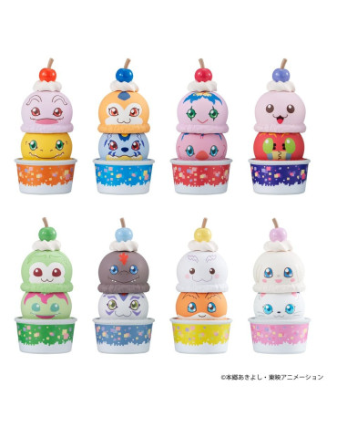 Megahouse - Digimon Adventure - Tsumichen Stack up & Change mini-figurines