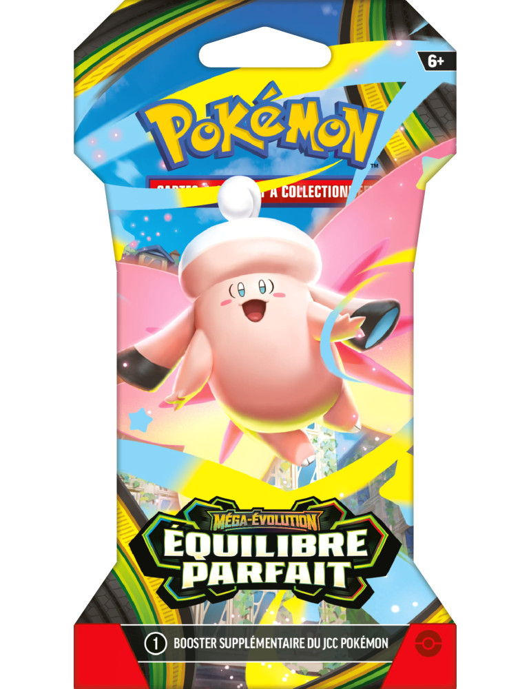 Pokémon Booster à l'unité sous blister ME03 Équilibre Parfait (FR)