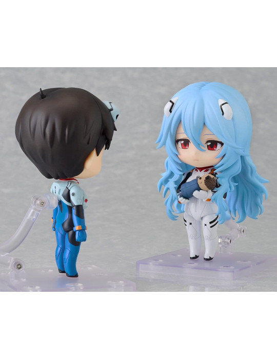 Good Smile Company - Rebuild of Evangelion - figurine Nendoroid Rei Ayanami: Long Hair Ver.