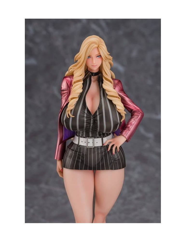 Daiki Kougyo - Gal Ane Shachou to Harem Office - figurine Nishigori Ai (Red Suit Ver.) Wholesome Ver.