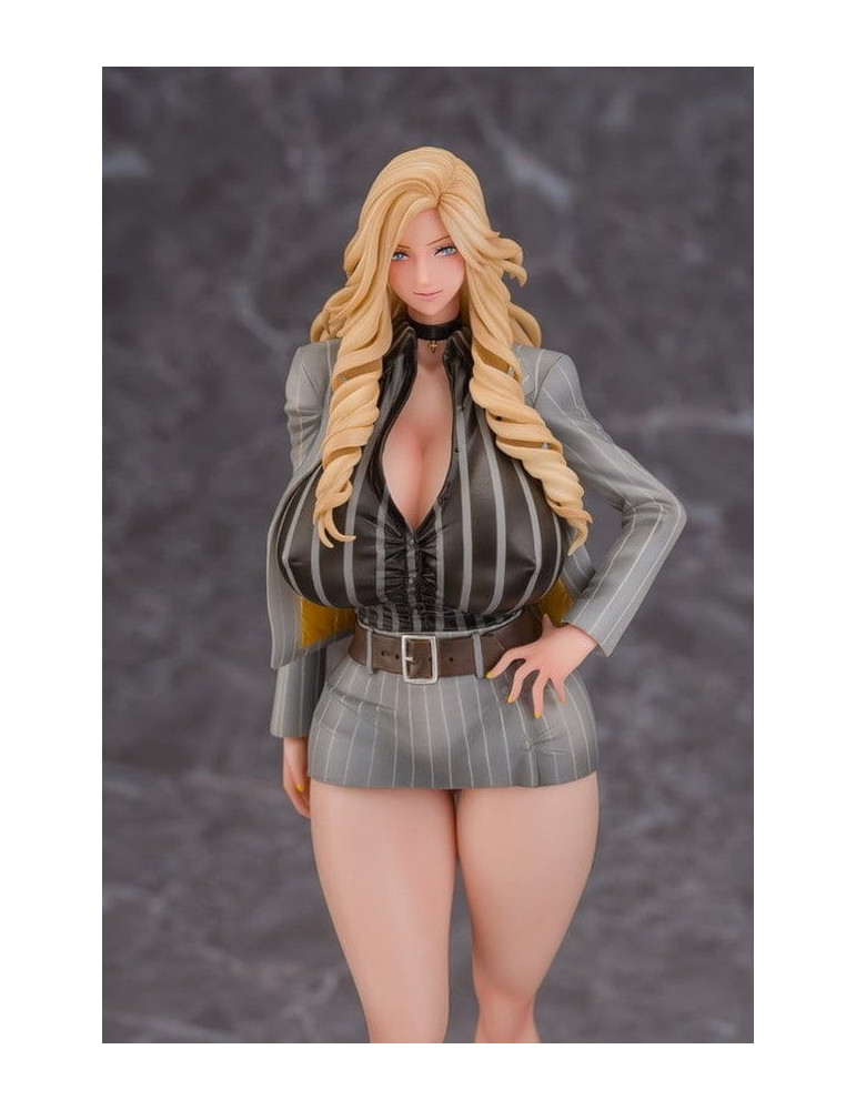 Daiki Kougyo - Gal Ane Shachou to Harem Office - figurine Nishigori Ai (Grey Suit Ver.) Wholesome Ver.
