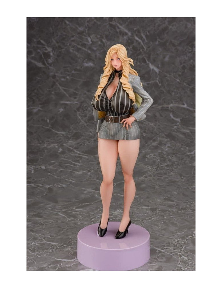 Daiki Kougyo - Gal Ane Shachou to Harem Office - figurine Nishigori Ai (Grey Suit Ver.) Wholesome Ver.