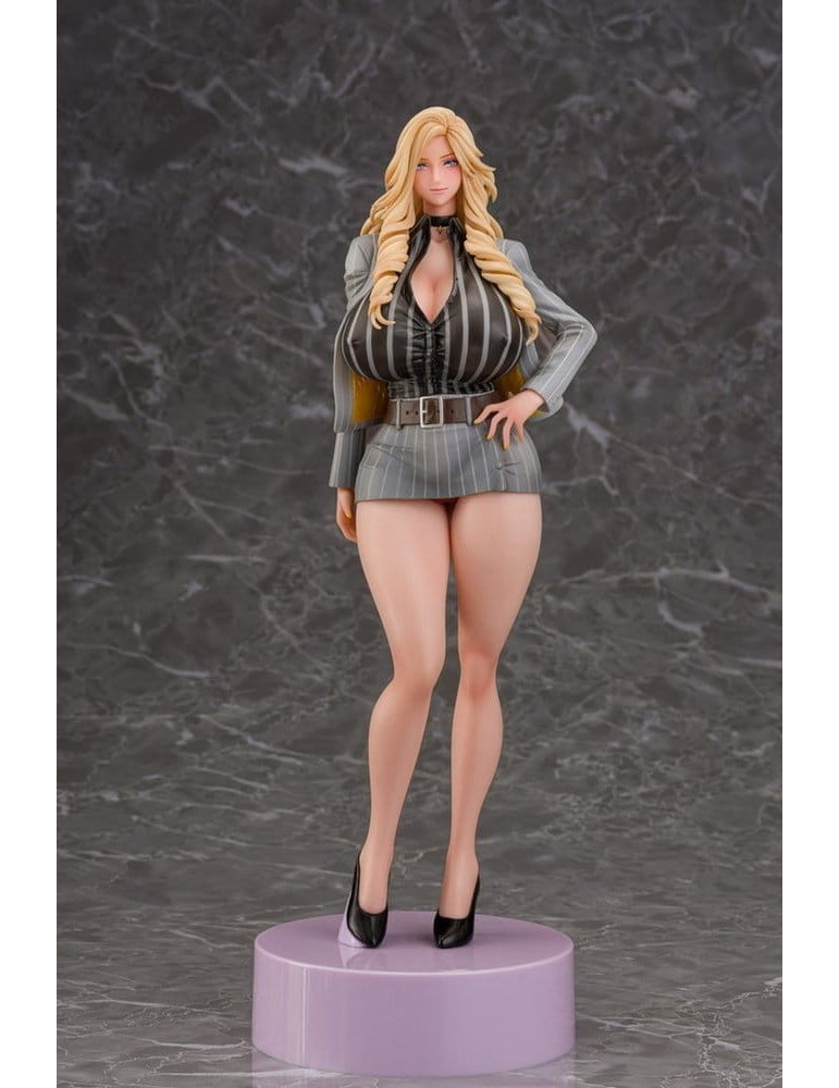 Daiki Kougyo - Gal Ane Shachou to Harem Office - figurine Nishigori Ai (Grey Suit Ver.)