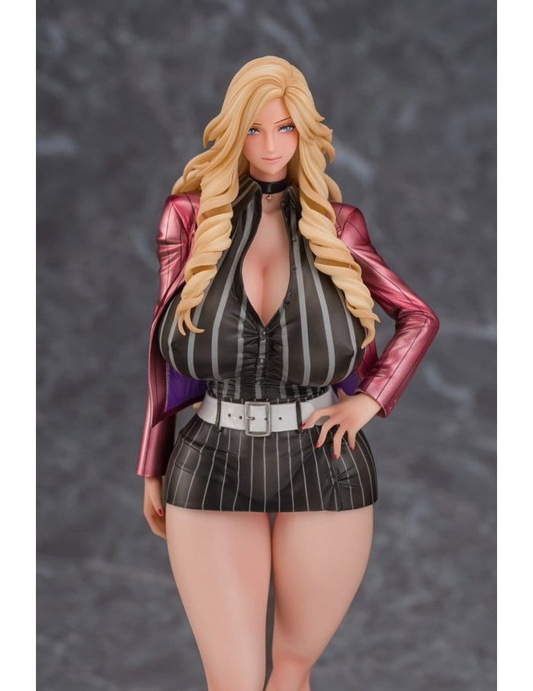 Daiki Kougyo - Gal Ane Shachou to Harem Office - figurine Nishigori Ai (Red Suit Ver.)