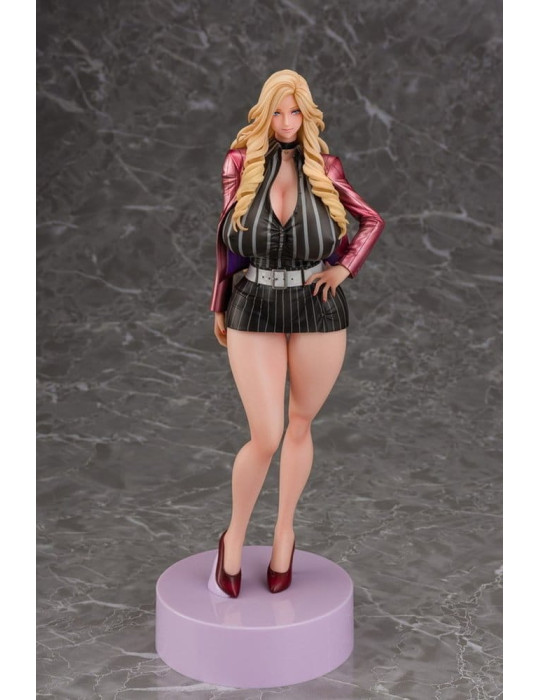Daiki Kougyo - Gal Ane Shachou to Harem Office - figurine Nishigori Ai (Red Suit Ver.)