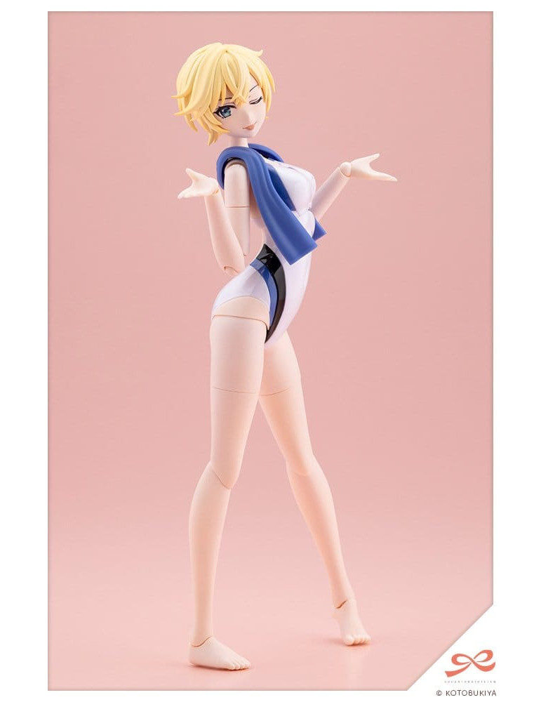 Kotobukiya - Sousai Shojo Teien - figurine Rui Saotome Touou High School Competitive Swimsuit Dreaming Style White Dolphin