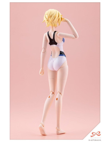 Kotobukiya - Sousai Shojo Teien - figurine Rui Saotome Touou High School Competitive Swimsuit Dreaming Style White Dolphin 2