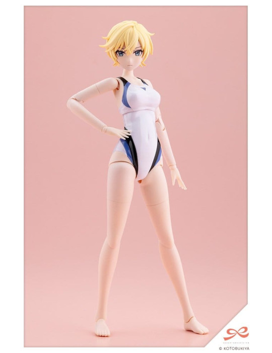 Kotobukiya - Sousai Shojo Teien - figure Rui Saotome Touou High School Competitive Swimsuit Dreaming Style White Dolphin
