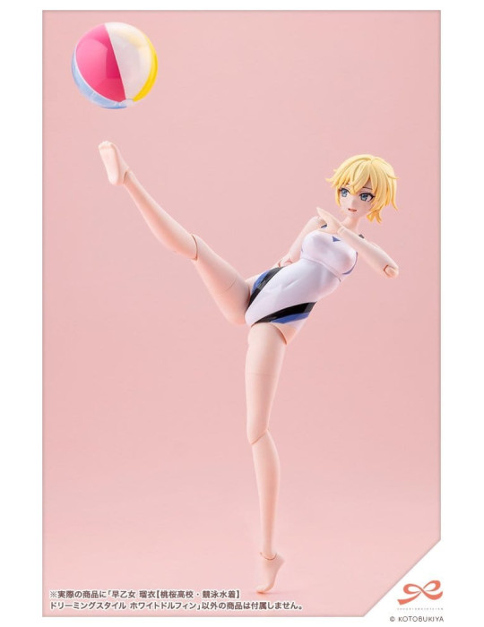 Kotobukiya - Sousai Shojo Teien - figure Rui Saotome Touou High School Competitive Swimsuit Dreaming Style White Dolphin