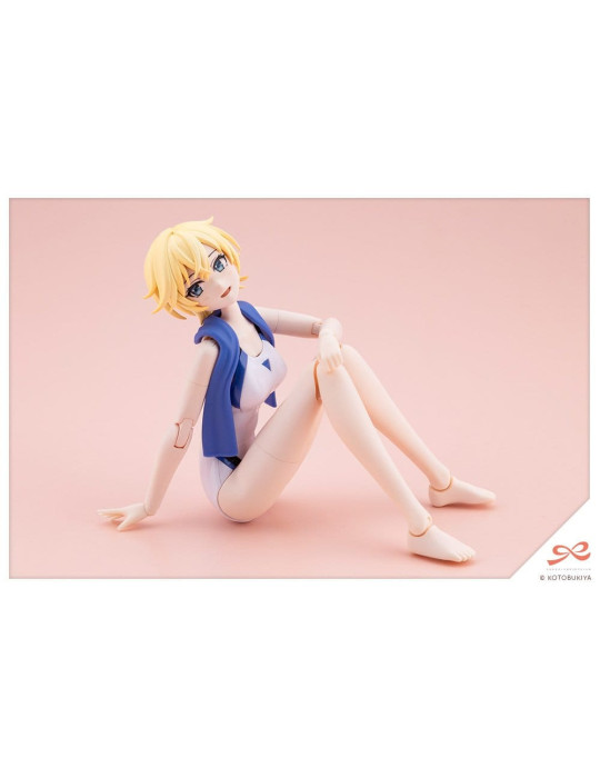 Kotobukiya - Sousai Shojo Teien - figurine Rui Saotome Touou High School Competitive Swimsuit Dreaming Style White Dolphin