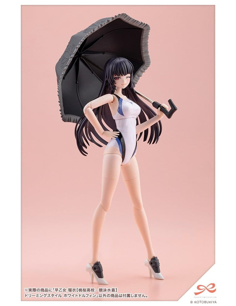 Kotobukiya - Sousai Shojo Teien - figure Rui Saotome Touou High School Competitive Swimsuit Dreaming Style White Dolphin