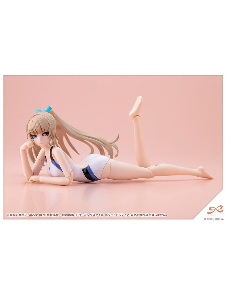 Kotobukiya - Sousai Shojo Teien - figurine Rui Saotome Touou High School Competitive Swimsuit Dreaming Style White Dolphin