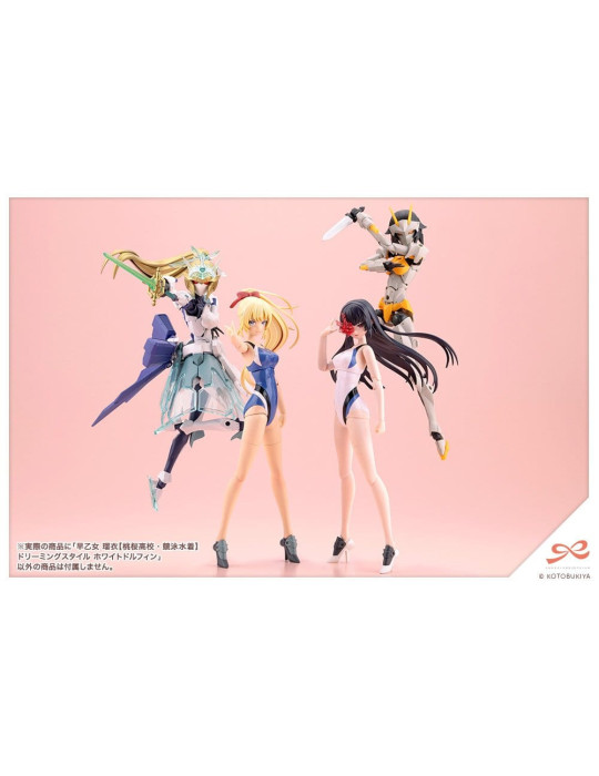 Kotobukiya - Sousai Shojo Teien - figurine Rui Saotome Touou High School Competitive Swimsuit Dreaming Style White Dolphin