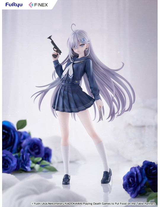 Furyu - Playing Death Games to Put Food on the Table - figurine Yuki School Uniform Ver.
