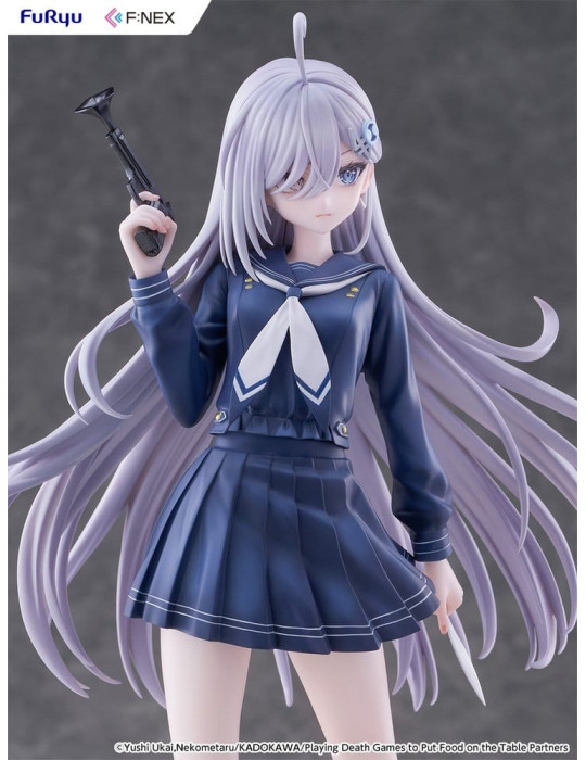Furyu - Playing Death Games to Put Food on the Table - figure Yuki School Uniform Ver.