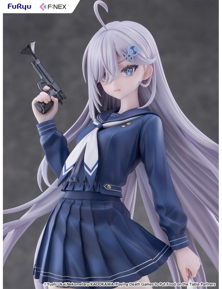Furyu - Playing Death Games to Put Food on the Table - figure Yuki School Uniform Ver.