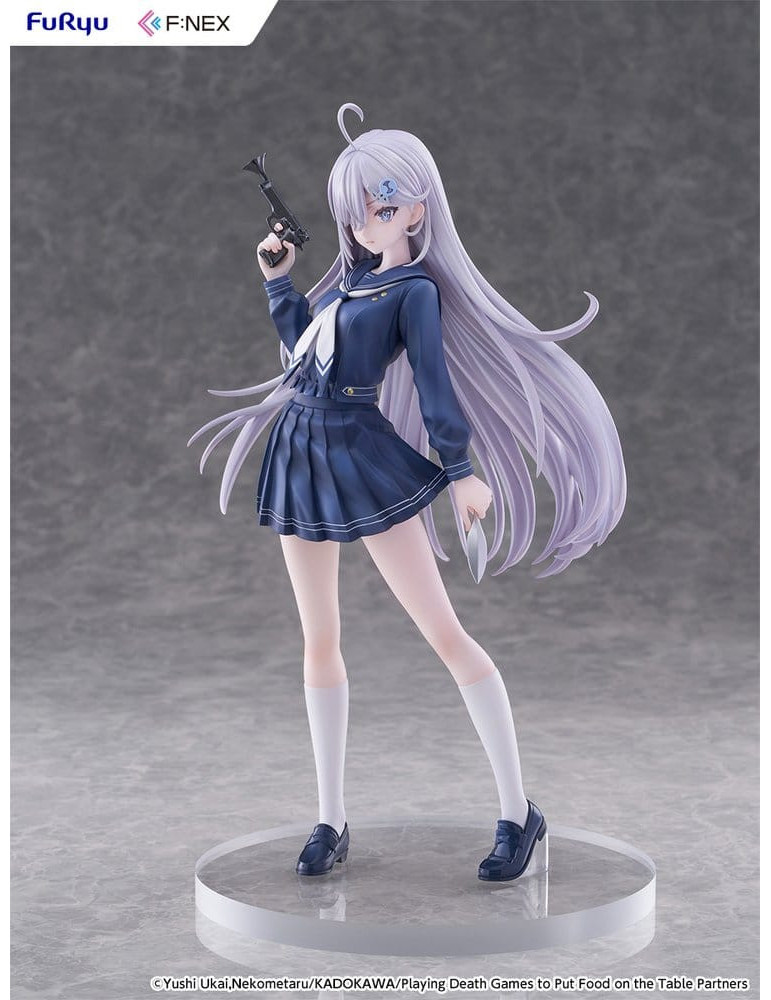 Furyu - Playing Death Games to Put Food on the Table - figurine Yuki School Uniform Ver.
