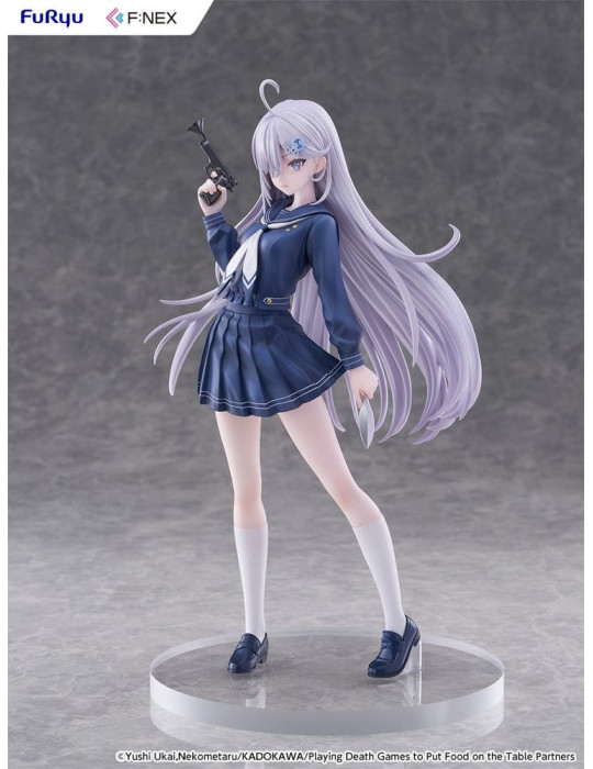 Furyu - Playing Death Games to Put Food on the Table - figure Yuki School Uniform Ver.