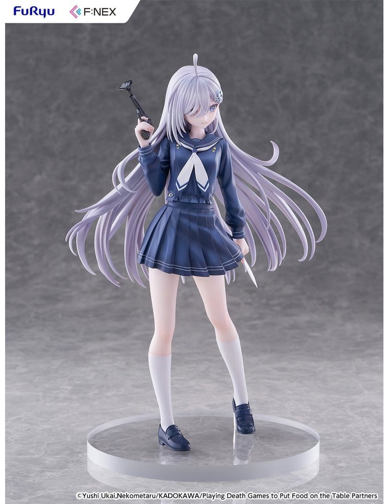 Furyu - Playing Death Games to Put Food on the Table - figurine Yuki School Uniform Ver.