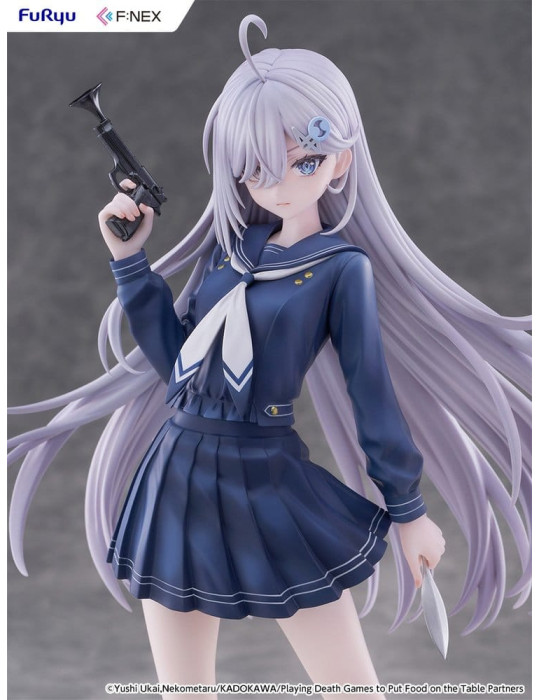 Furyu - Playing Death Games to Put Food on the Table - figurine Yuki School Uniform Ver.