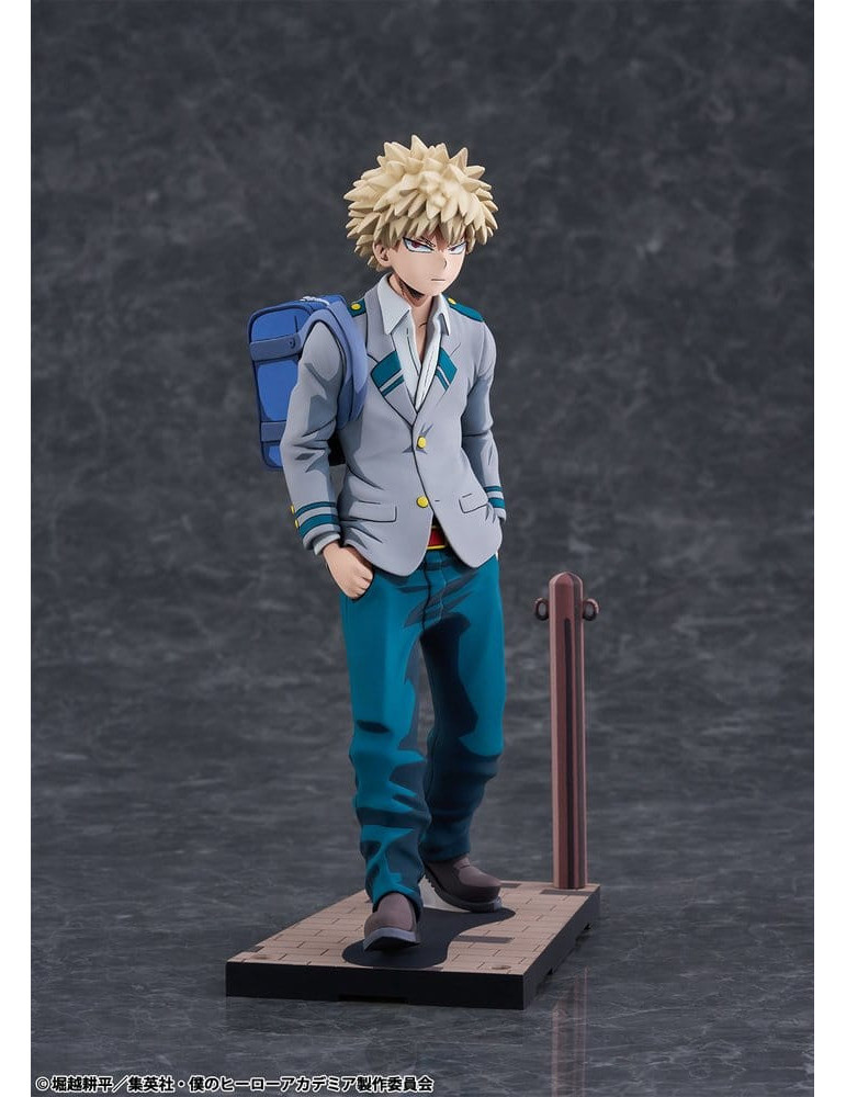 Bell Fine - My Hero Academia - figurine Katsuki Bakugo U.A. High School Uniform 2Dimensioning version