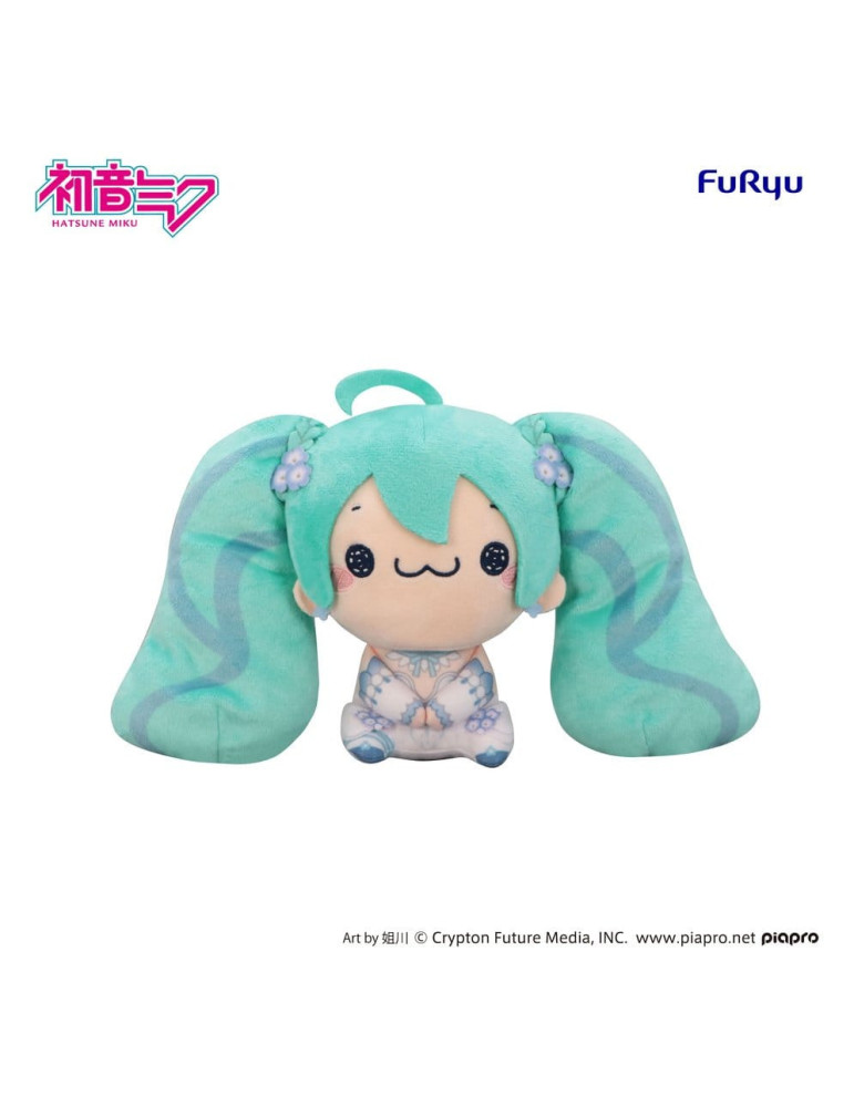 Hatsune Miku Mochipico Plush Figure Nemophila A
