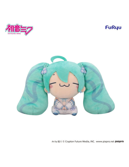 Hatsune Miku peluche Mochipico Nemophila B