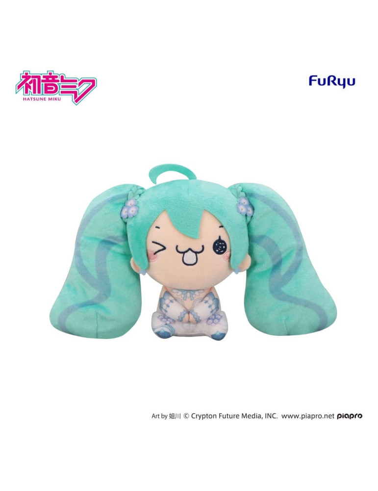 Hatsune Miku Mochipico Plush Figure Nemophila C