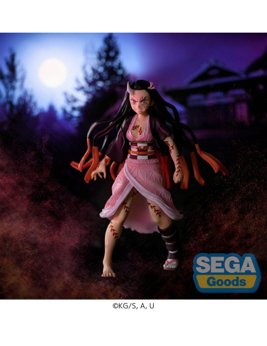Sega - Demon Slayer: Kimetsu no Yaiba - figurine FIGURIZMa Nezuko Kamado Demon Form Advancing Ver. (Rerelease)
