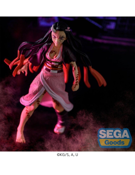 Sega - Demon Slayer: Kimetsu no Yaiba - figurine FIGURIZMa Nezuko Kamado Demon Form Advancing Ver. (Rerelease)