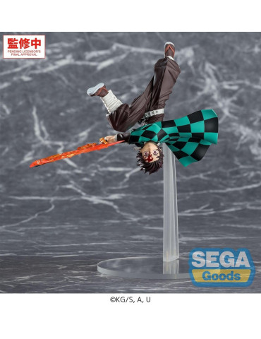 Sega - Demon Slayer: Kimetsu no Yaiba - figurine Luminasta Tanjiro Kamado Hinokami Kagura Setting Sun Transformation