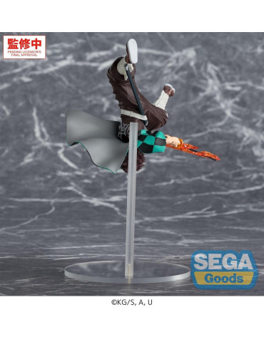 Sega - Demon Slayer: Kimetsu no Yaiba - figurine Luminasta Tanjiro Kamado Hinokami Kagura Setting Sun Transformation 2