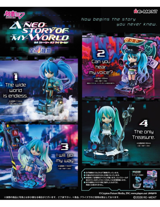 Re-Ment - figures mini Hatsune Miku Neo Story