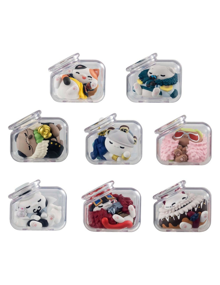 Megahouse - One Piece - figures Mega Cat Project Good Night NyanPieceNyan! Ver. Luffy with rivals