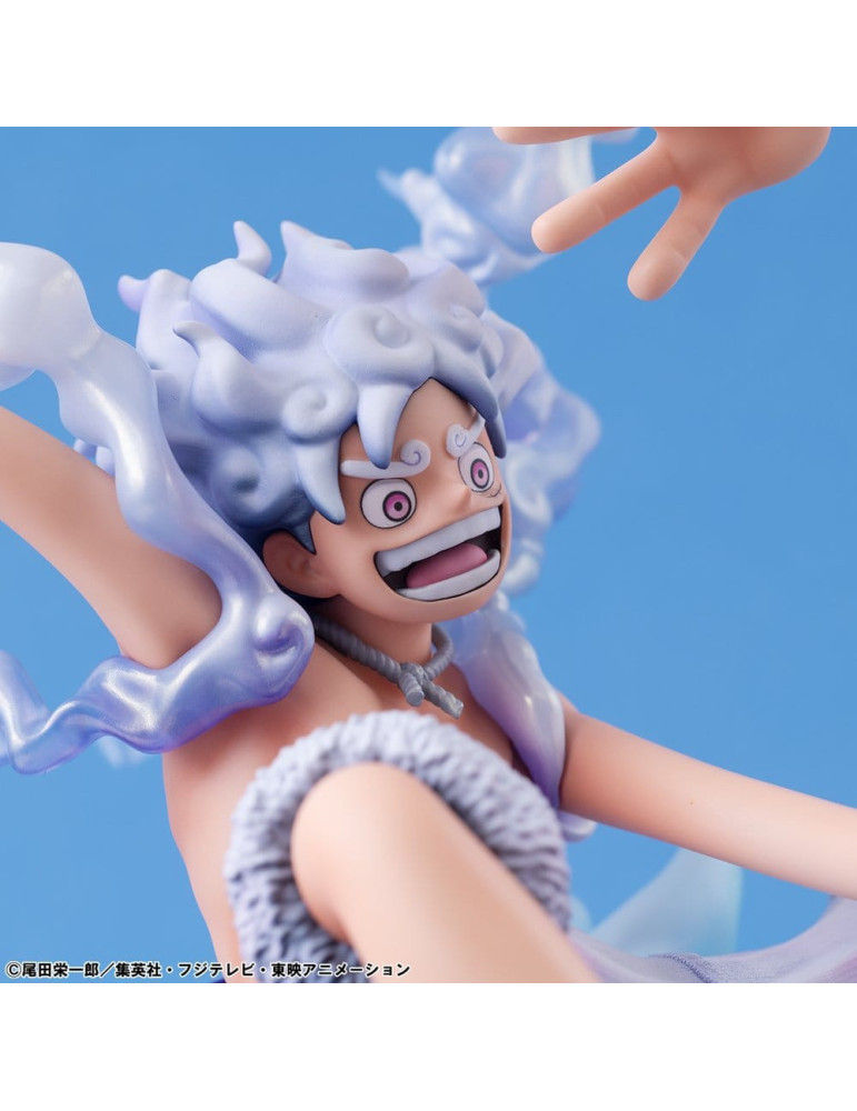Megahouse - One Piece - figure Portrait.Of.Pirates "Evolutionary History" Monkey D. Luffy "Gear Fifth"